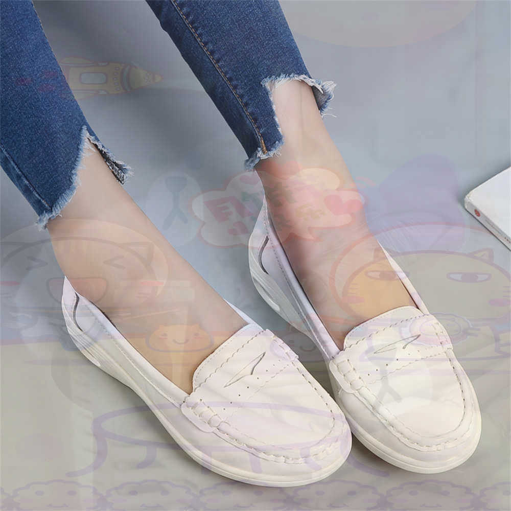 Luxury Lifestyle Team - Sepatu Ukuran Besar Wanita Slip-On Lembut