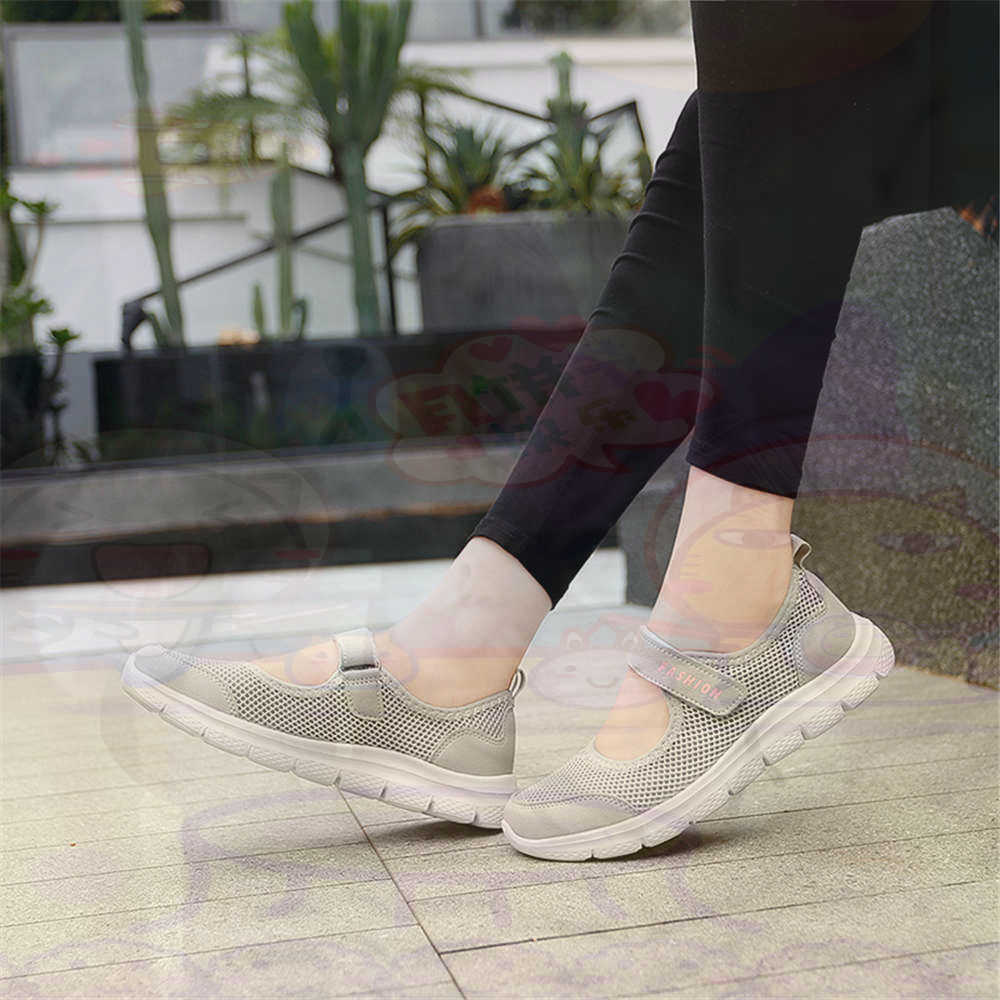 Luxury Lifestyle Team - Sepatu Tenis Wanita Jaring Nomor 40