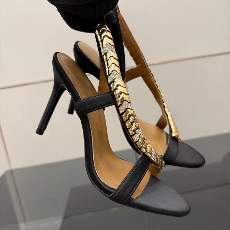 Sandal Gladiator Wanita Satin  - Luxury Lifestyle ulasan dan harga