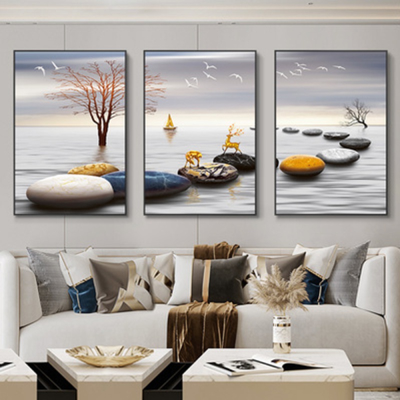 3 Buah/Set Bingkai Tanpa Bingk - Luxury Lifestyle ulasan dan harga
