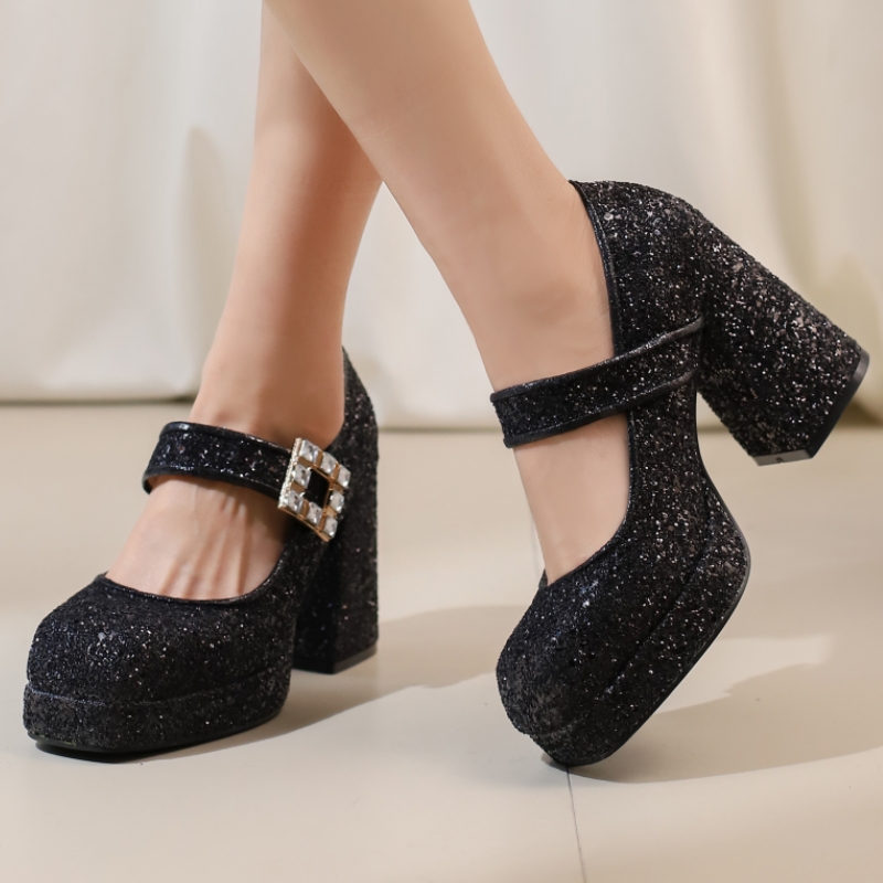 Sepatu Mary Jane Hak Tinggi Wa - Luxury Lifestyle ulasan dan harga