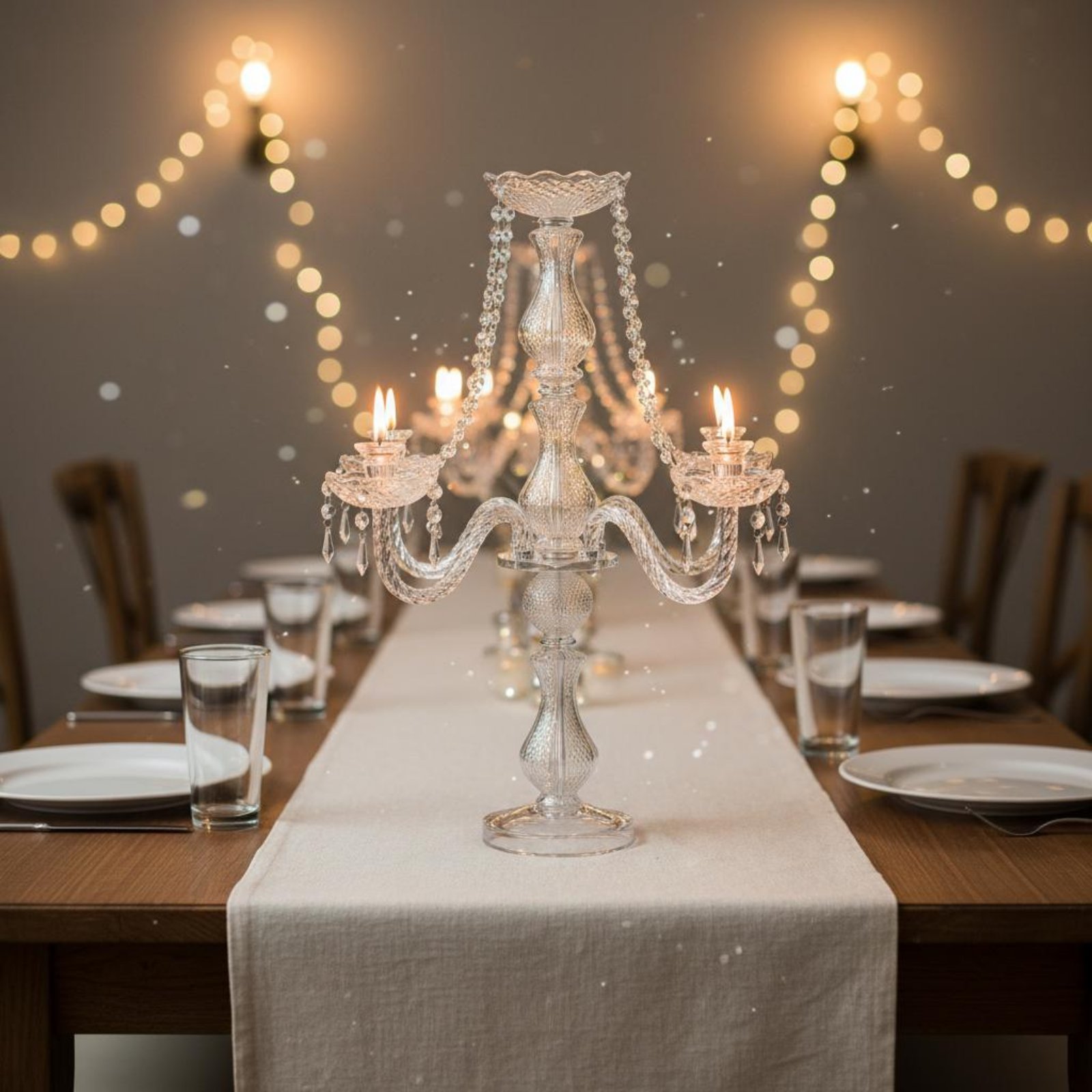 Candelabra Kristal Elegan untu - Luxury Lifestyle ulasan dan harga