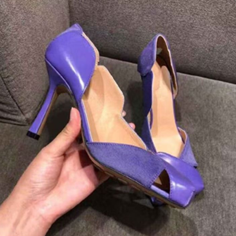 Sepatu Gaun Pesta Ujung Perseg - Luxury Lifestyle ulasan dan harga